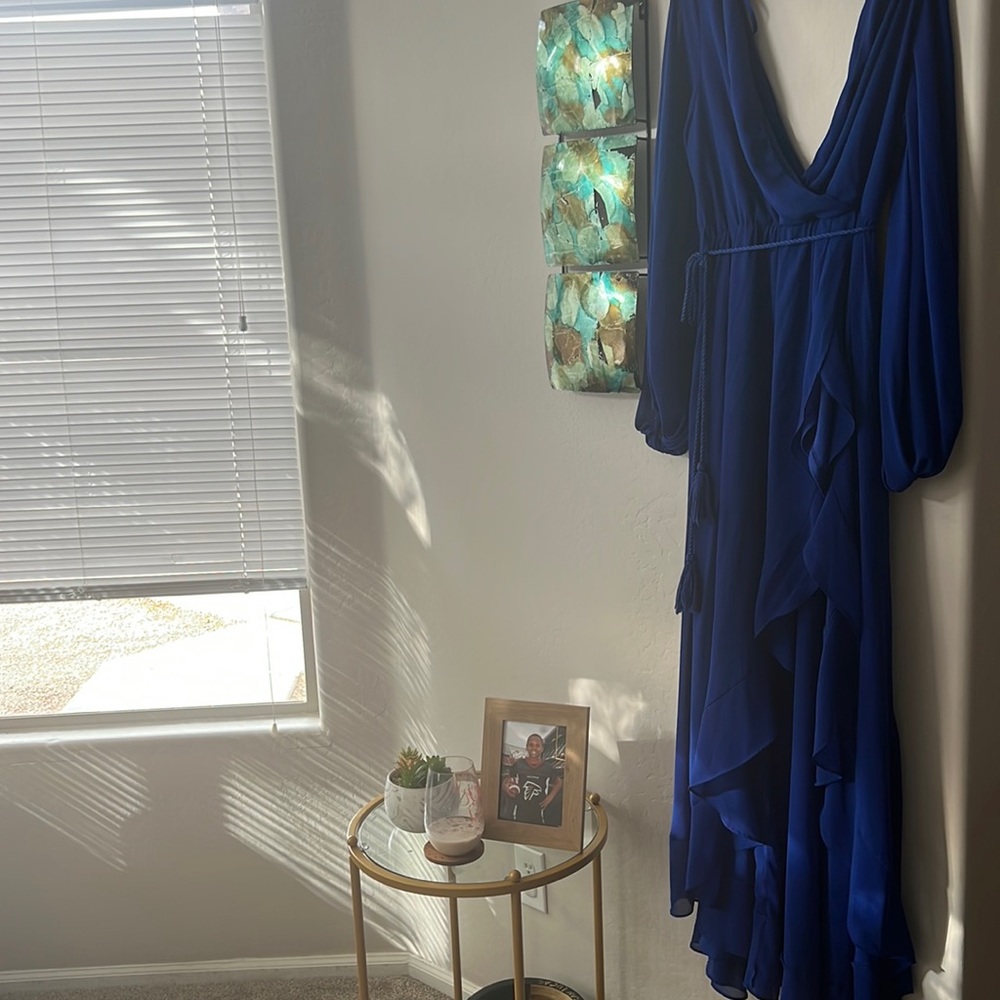 Royal Blue 💙 long flowy dress